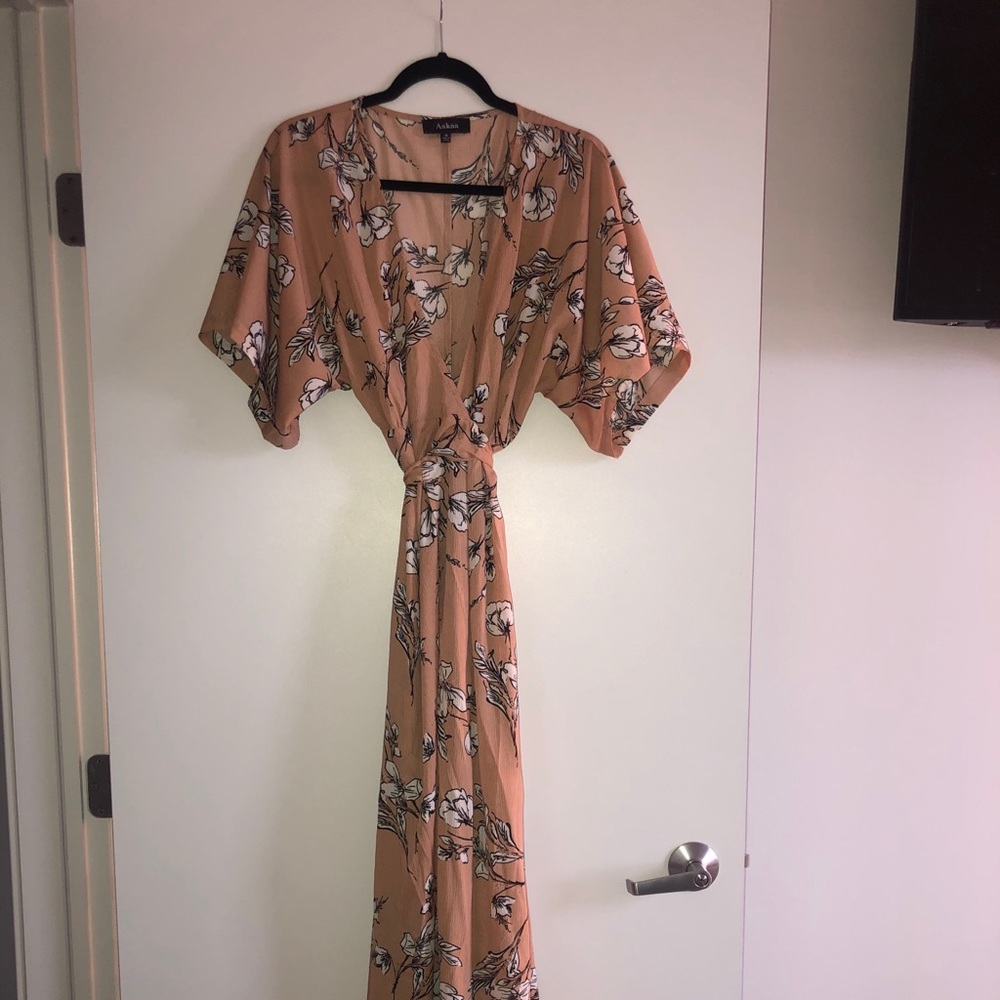 Wrap Maxi Dress